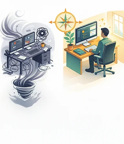 Vastu Tips for IT Professionals - Your Desk May Be Draining Your Energy