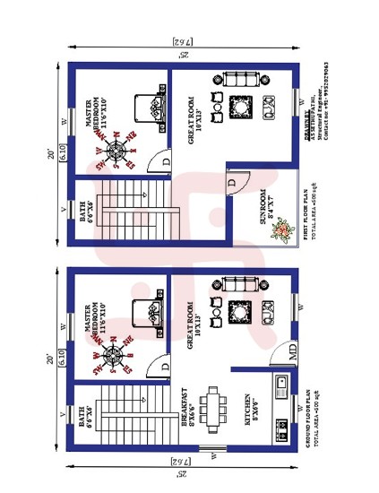 Creating an Optimal Floor Plan for Residence Based On Modern Vastu Principles
